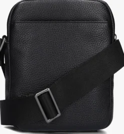 zwarte tommy hilfiger reportertas th business mini rep