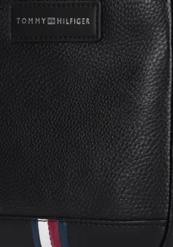 zwarte tommy hilfiger reportertas th business mini rep