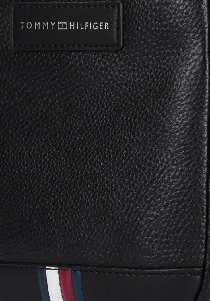 zwarte tommy hilfiger reportertas th business mini rep