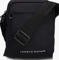 zwarte tommy hilfiger rugtas th element mini repo