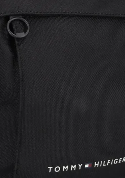 zwarte tommy hilfiger rugtas th element mini repo