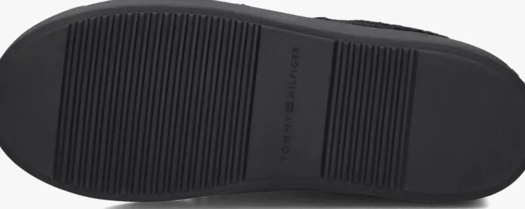 zwarte tommy hilfiger snowboots lace-up snowboot