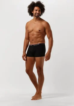 zwarte tommy hilfiger underwear boxershorts 3p trunk