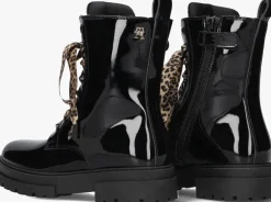 zwarte tommy hilfiger veterboots 34026