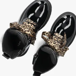 zwarte tommy hilfiger veterboots 34026