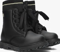 zwarte tommy hilfiger veterboots 34006
