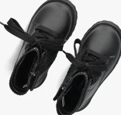 zwarte tommy hilfiger veterboots 34006