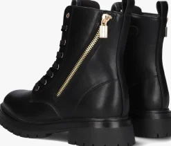 zwarte tommy hilfiger veterboots 33015