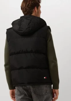 zwarte tommy jeans bodywarmer tjm alaska vest