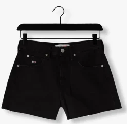 zwarte tommy jeans broeken hot pant short bg0085