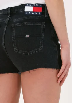 zwarte tommy jeans broeken hotpant