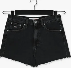 zwarte tommy jeans broeken hotpant