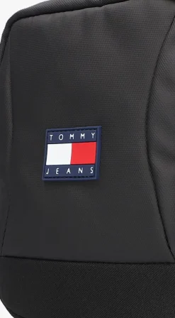 zwarte tommy jeans reportertas tjm functionter reporter