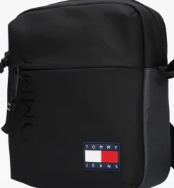 zwarte tommy jeans reportertas tjm daily reporter