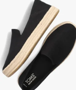 zwarte toms espadrilles carolina