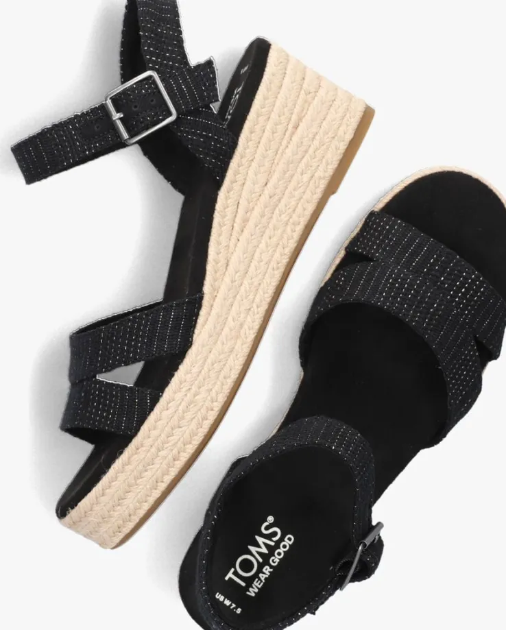 zwarte toms sandalen audrey