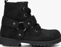 zwarte ton & ton veterboots olenka