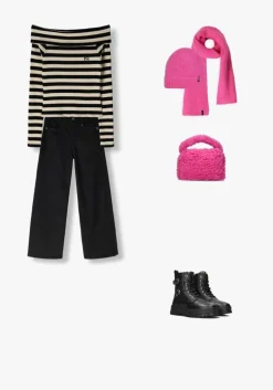 zwarte ton & ton veterboots ditte