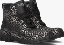 zwarte ton & ton veterboots hedvig