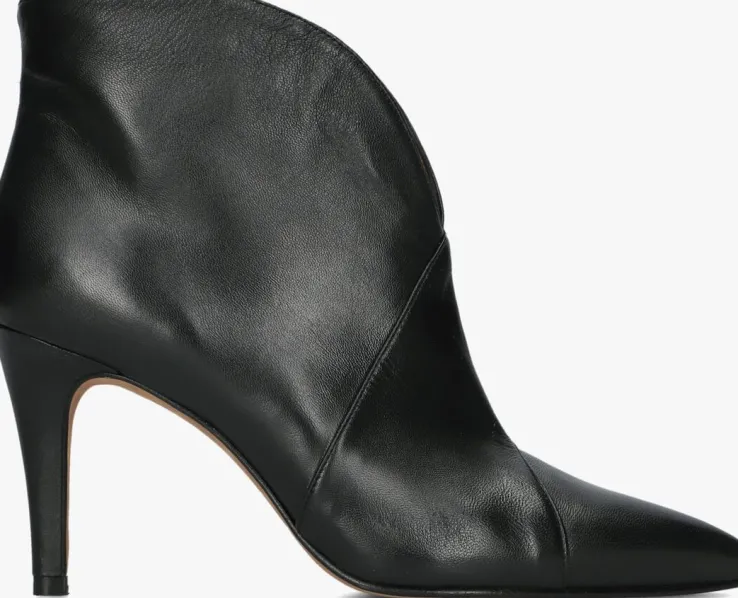 zwarte toral enkellaarsjes 12601