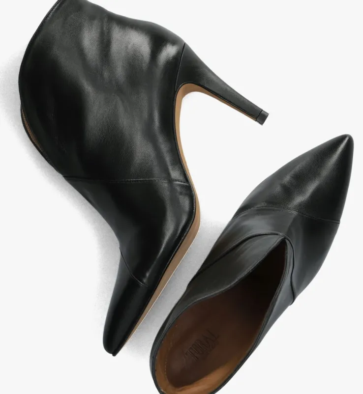 zwarte toral enkellaarsjes 12601