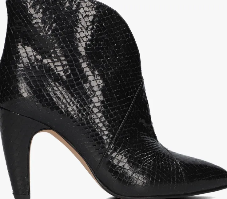 zwarte toral enkellaarsjes chiara