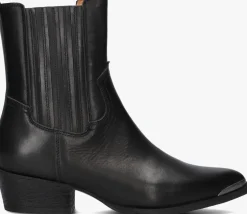 zwarte toral enkellaarsjes lisen