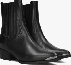 zwarte toral enkellaarsjes lisen