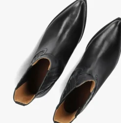 zwarte toral enkellaarsjes lisen