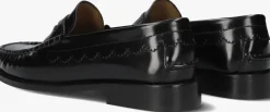 zwarte toral loafers coin