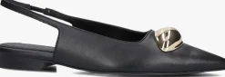 zwarte toral slingbacks carole
