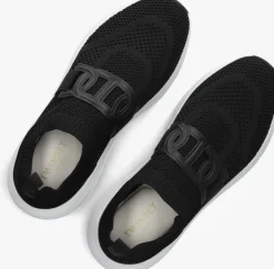 zwarte twinset milano lage sneakers 251tcp02g