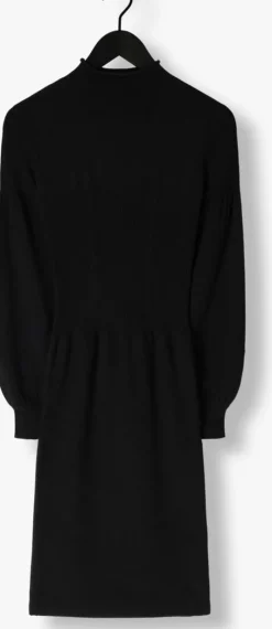 zwarte twinset milano midi jurk 242tp3591