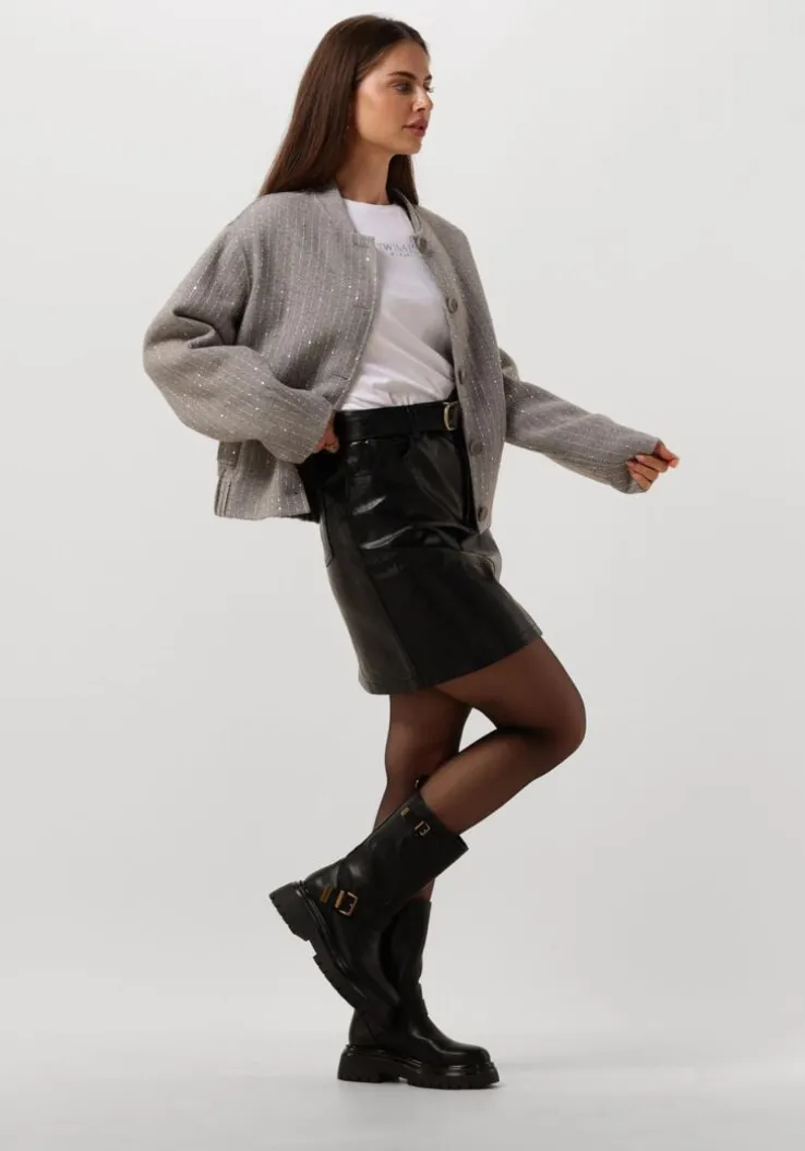 zwarte twinset milano minirok 242tp2071