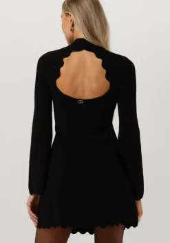 zwarte twinset milano mini jurk 13445123-cpc