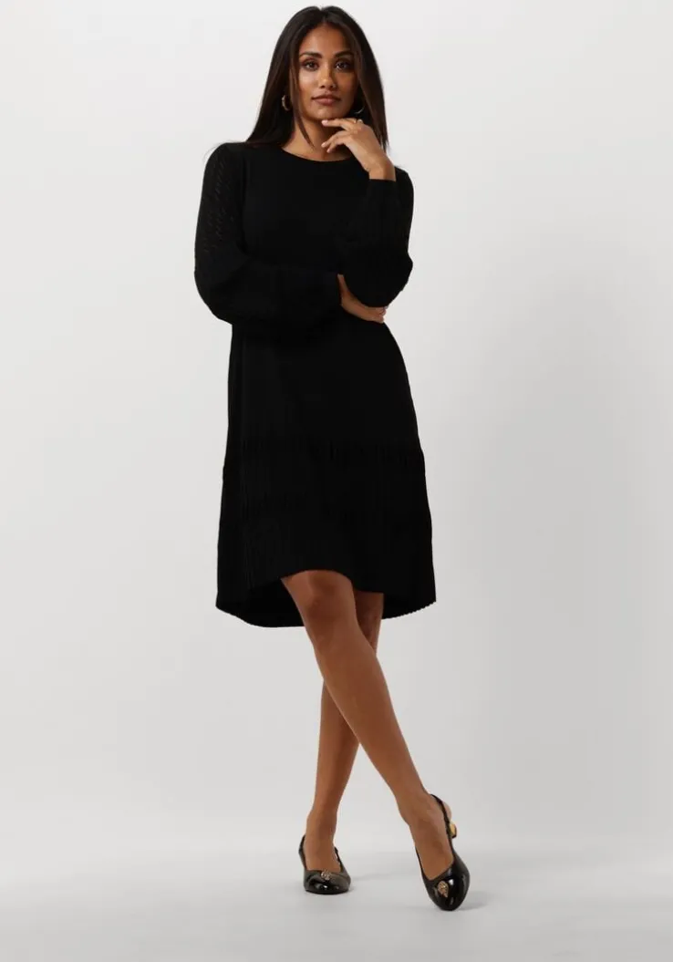 zwarte twinset milano mini jurk 242tp3550