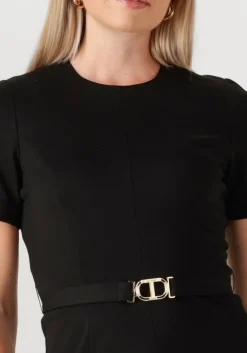 zwarte twinset milano mini jurk 252tp2607