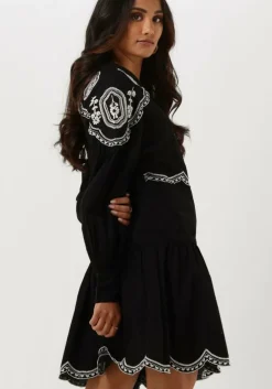 zwarte twinset milano mini jurk 9814655-cpc