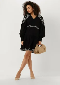 zwarte twinset milano mini jurk 9814655-cpc