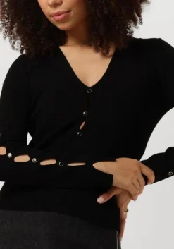 zwarte twinset milano tops & t-shirts 242tp3312