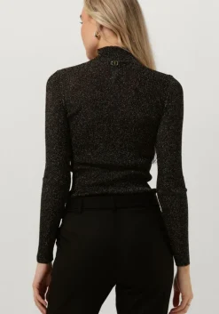 zwarte twinset milano tops & t-shirts 15429434-cpc