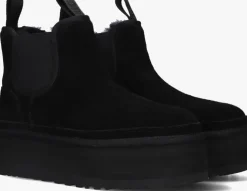 zwarte ugg chelsea boots w neumel platform chelsea