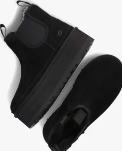 zwarte ugg chelsea boots w neumel platform chelsea