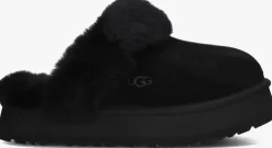 zwarte ugg pantoffels w disquette