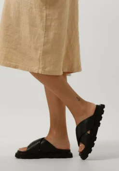 zwarte ugg slippers w capitelle crossband