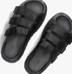 zwarte ugg slippers w goldenstar slide