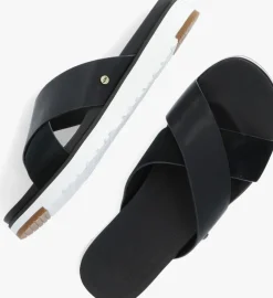 zwarte ugg slippers w kari slide