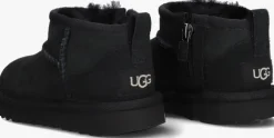 zwarte ugg vachtlaarzen classic utra mini t