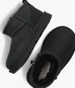 zwarte ugg vachtlaarzen classic utra mini t