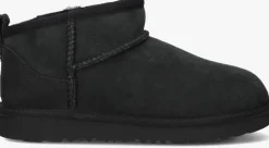 zwarte ugg vachtlaarzen classic ultra mini kids